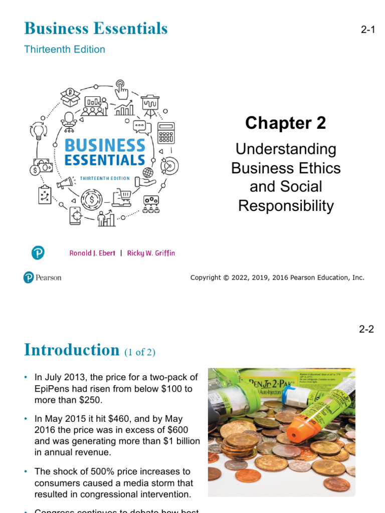 Chapter 2 Understanding Business Ethics and Social Responsibility | PDF ...