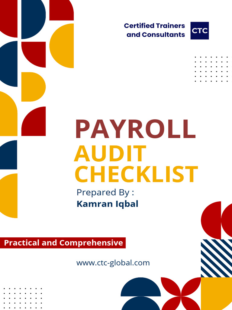 Payroll Audit Checklist | PDF | Payroll | Audit