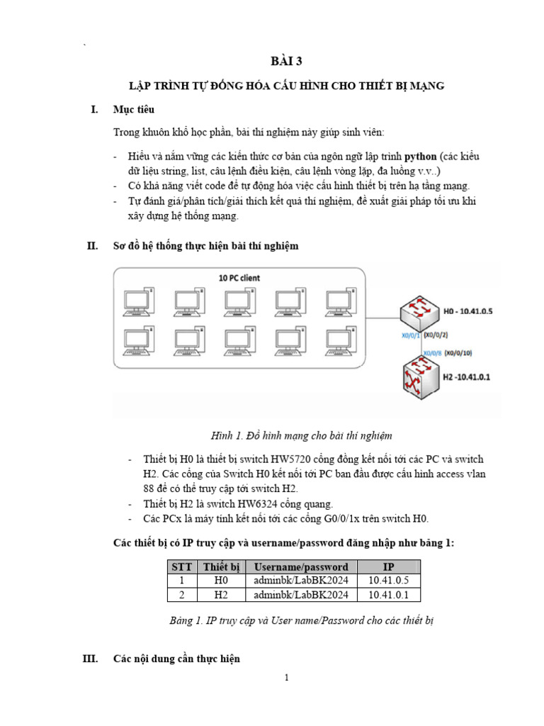 Network Automation 1 | PDF
