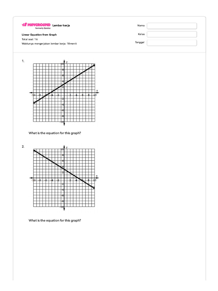 Linear Equations | PDF