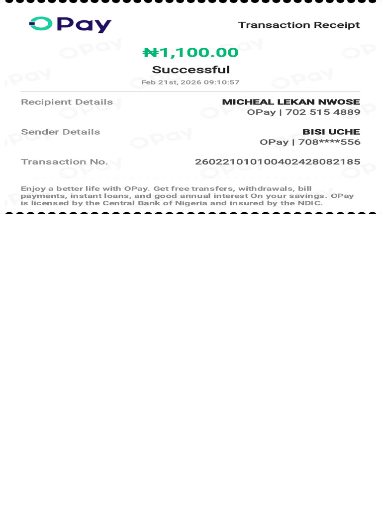 Transaction Receipt-260221010100402428082185 | PDF