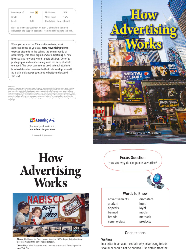Level V How Advertising Works | PDF | Advertising