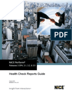 Health Check Reports User Guide - NP - 3 SP4 - 3.1 -3.2 - 3.5