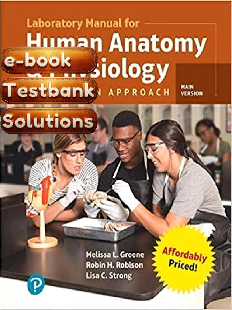 Human Anatomy and Physiology Laboratory Manual A Handson Approach ...