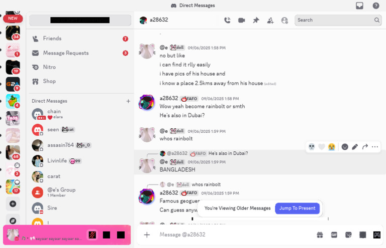 Discord @a28632 | PDF | Instant Messaging | Online Chat