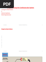 ARB Comparison and Dosage Chart | PDF | Heart Failure | Medical Treatments