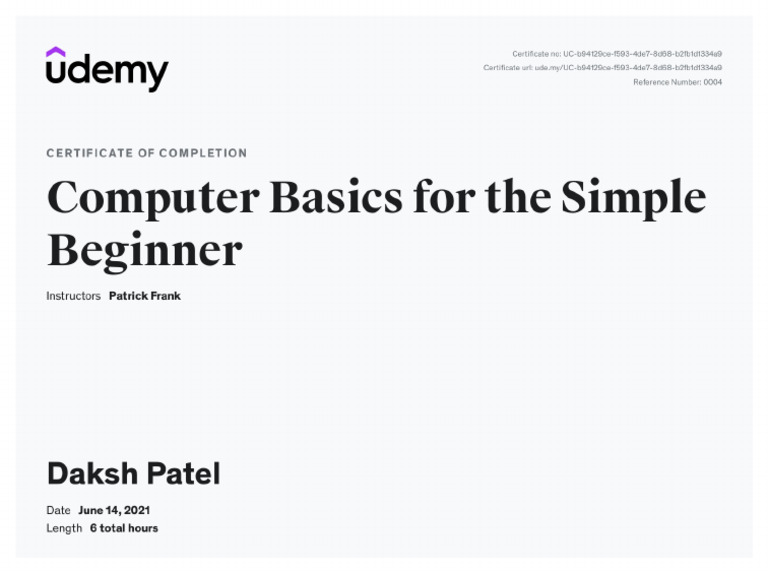 Computer Basics | PDF