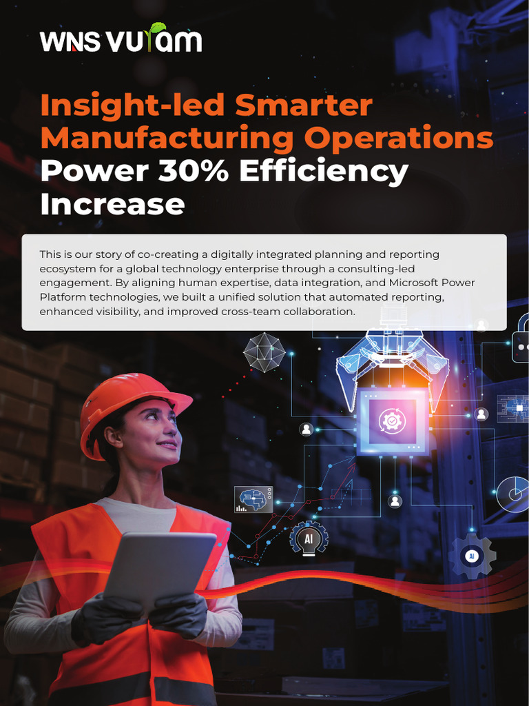 Insight Led Smarter Manufacturing Operations | PDF | Microsoft Azure ...