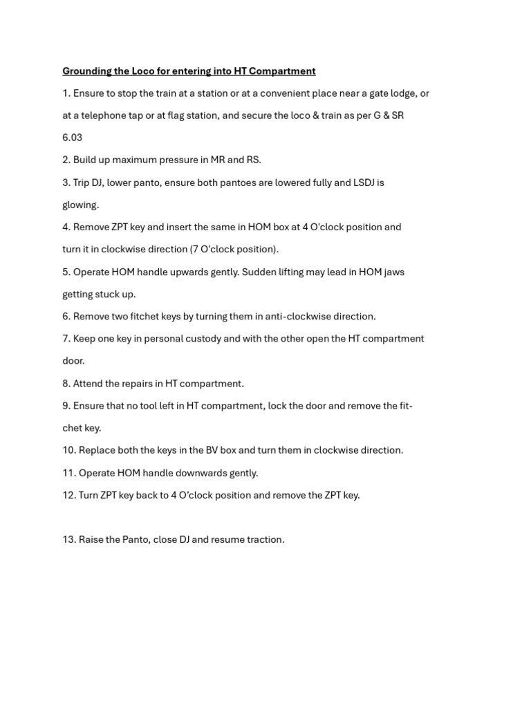 Loco Grounding | PDF