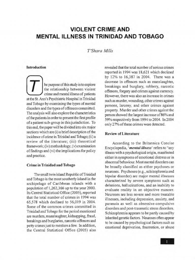 Admin,+Caribbean+Dialogue+ +Vol+11+No+3+&+4+Pgs1 16 | PDF | Mental ...