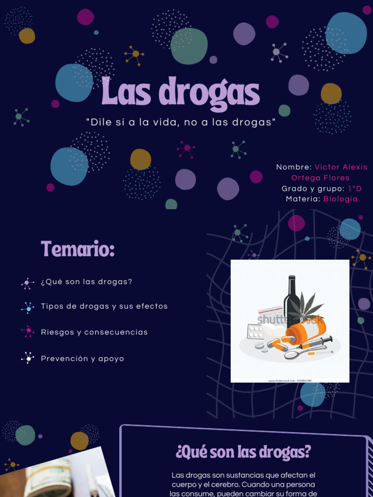 Presentación Del Efectos Del Consumo de Sustancias Adictivas en El ...