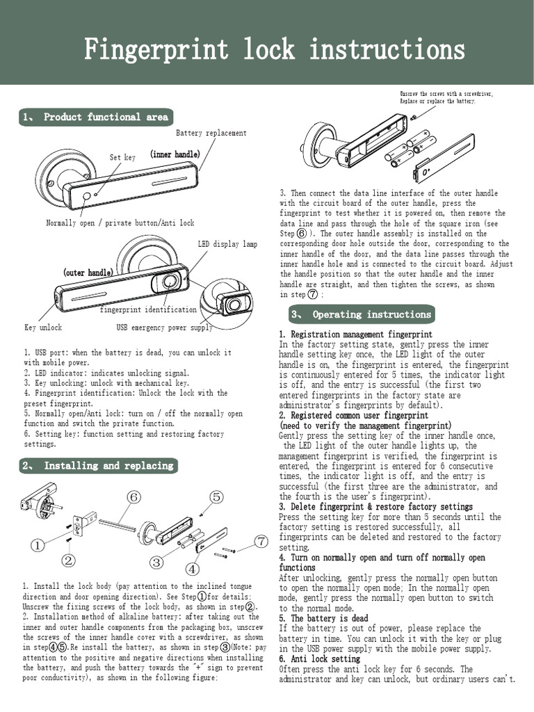 Doorlock | PDF