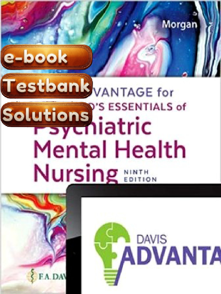 Textbook Davis Advantage For Townsends Essentials of Psychiatric Mental ...