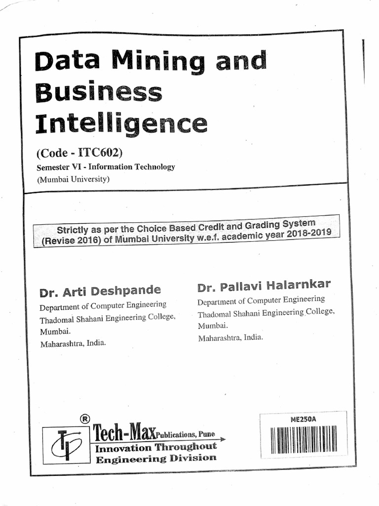 Dmbi Techmax PDF | PDF