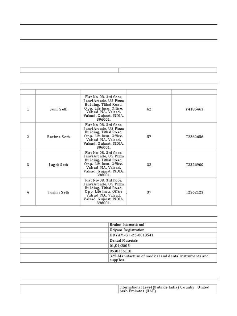 Application Form AF-01 | PDF | United Arab Emirates