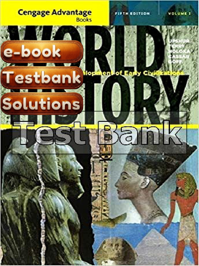 Textbook World History Before 1600 5th Edition by Holoka and Upshur ...