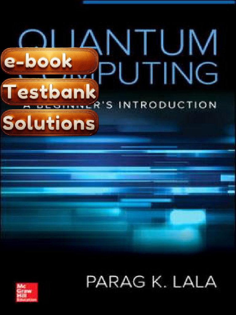 Textbook Quantum Computing 1st Edition by Parag Lala Download | PDF ...