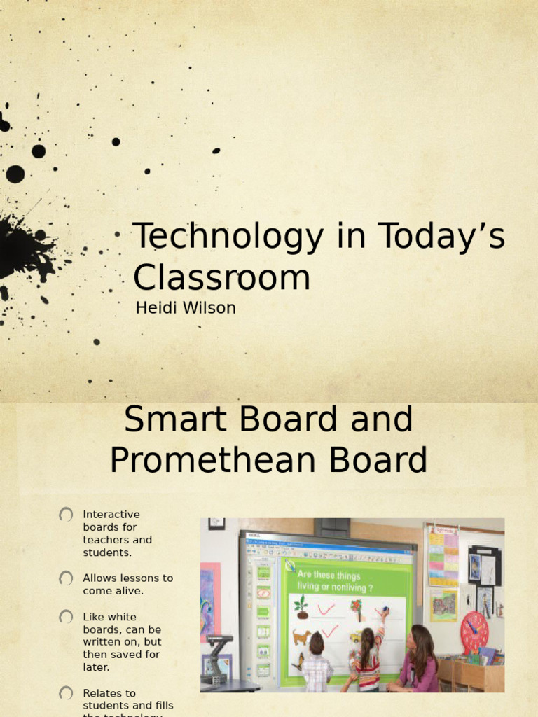 Technology in The Classroom PDF Free | PDF