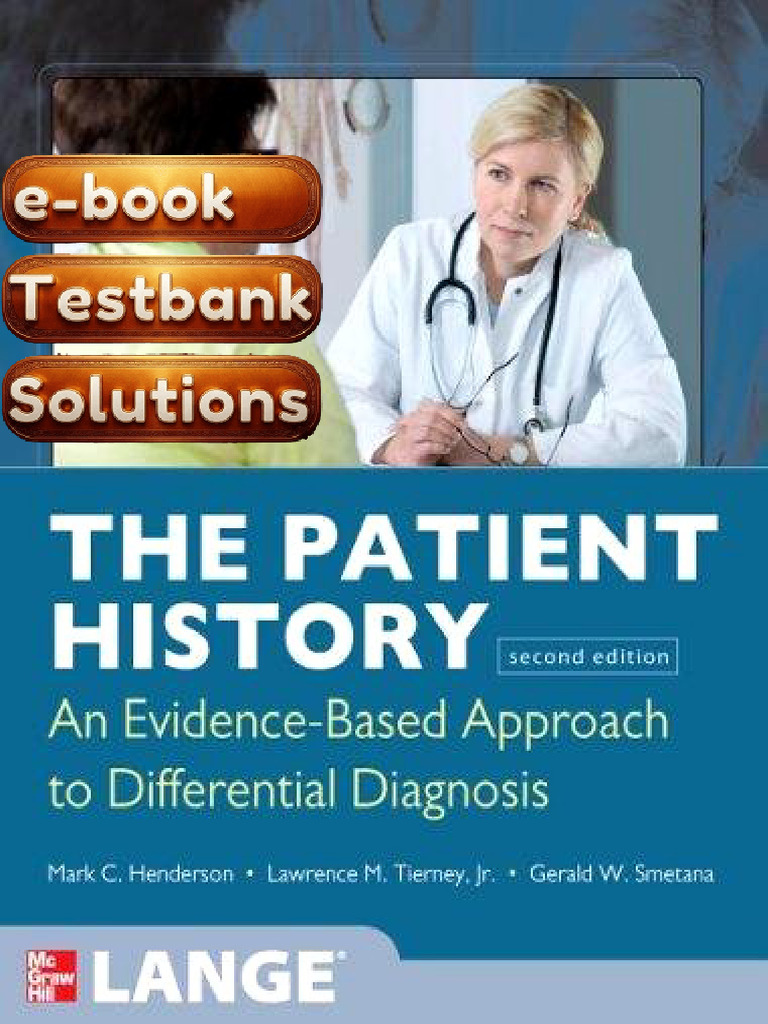 Textbook The Patient History EvidenceBased Approach Textbook Download ...