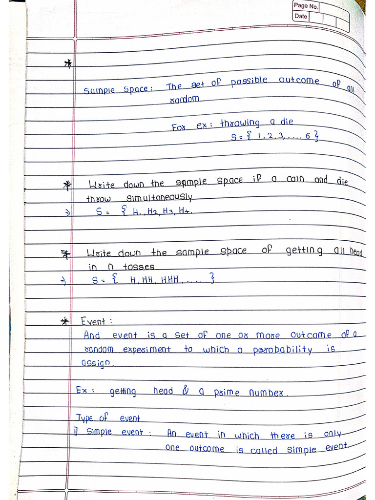 Probability & Statics Unit 1 | PDF