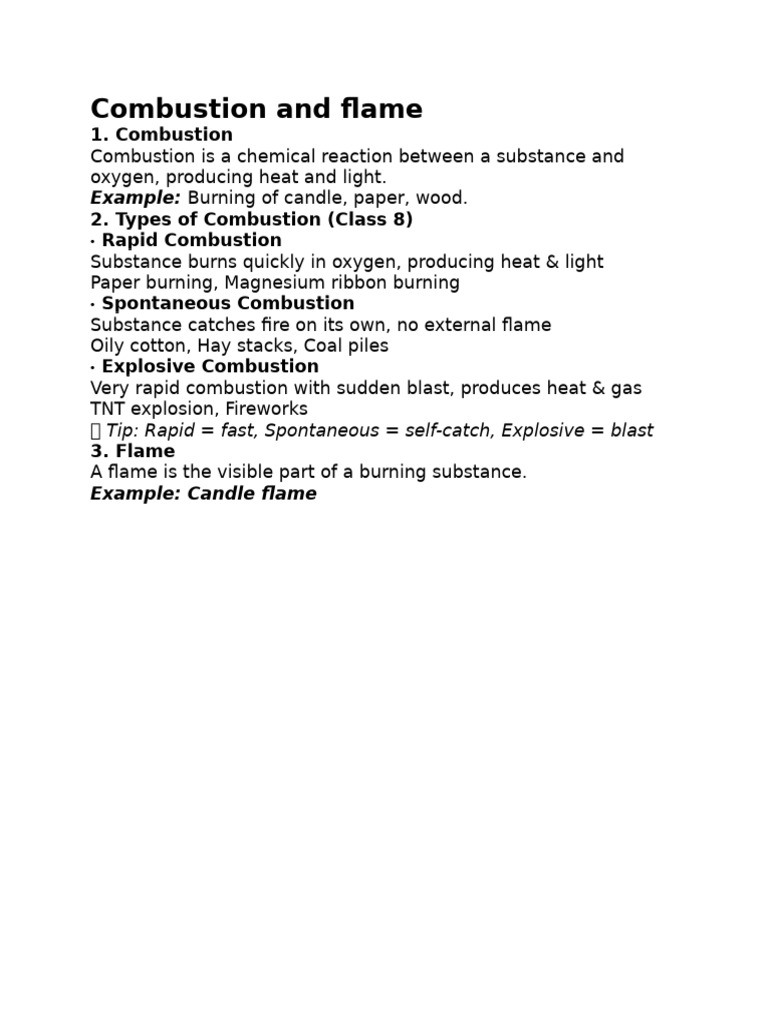 Combustion and Flame | PDF