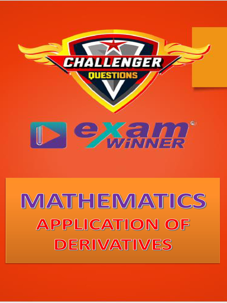 Challenger QP Plus Two Maths CH - 6 Udoyk7a | PDF | Area | Mathematics