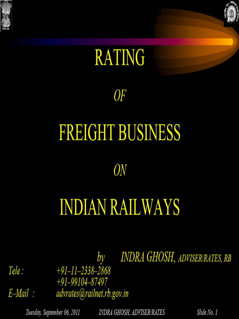 1315294396849-Rating in Railways | PDF