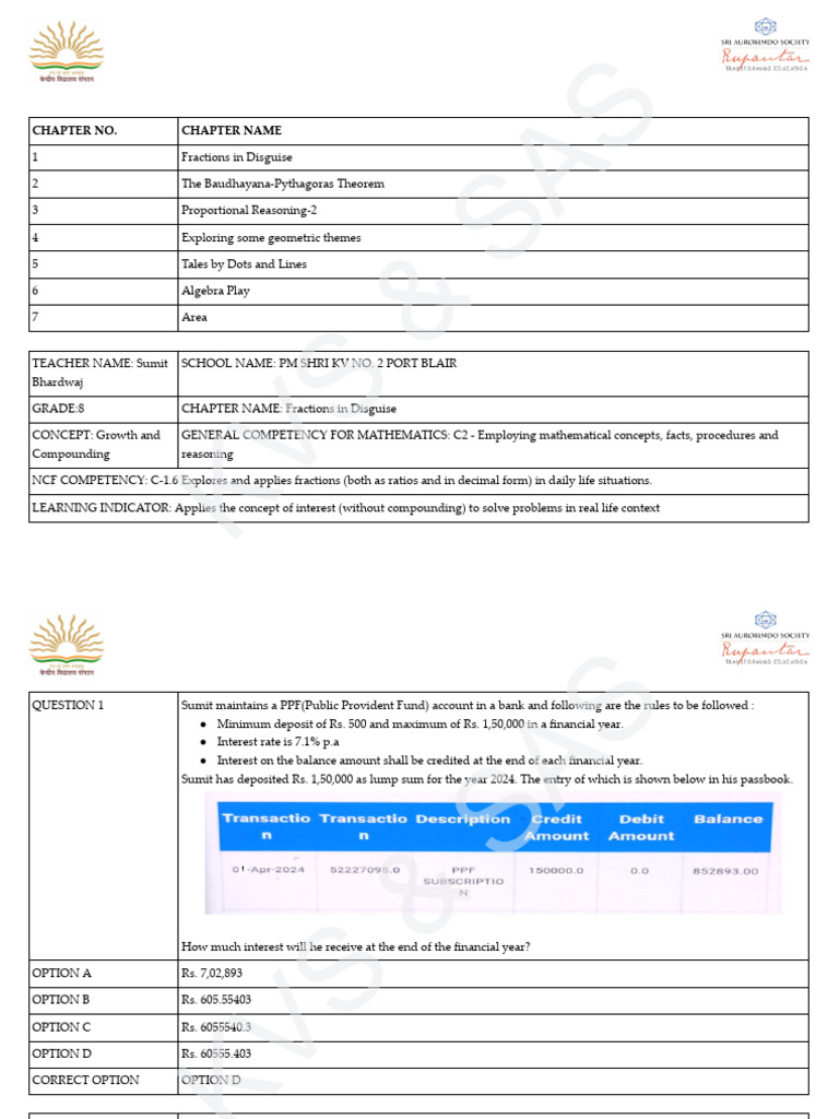Grade 8 | PDF | Mathematics