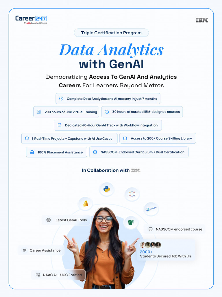 Data Analytics With GenAI by IBM | PDF