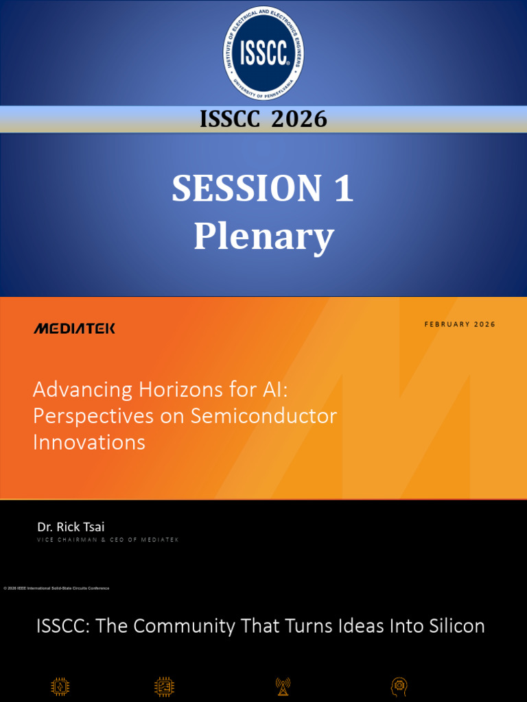ISSCC Seesion 01 Plenery Presentation | PDF | Quantum Computing ...