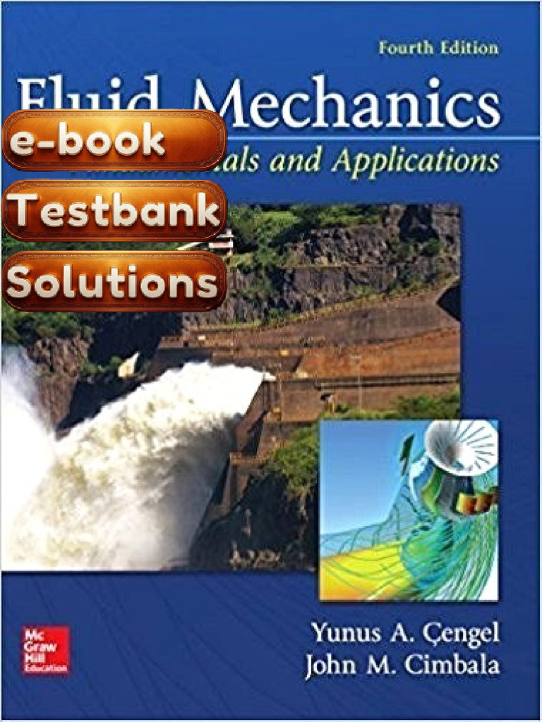 Textbook Testbank Essentials of Fluid Mechanics Fundamentals and ...
