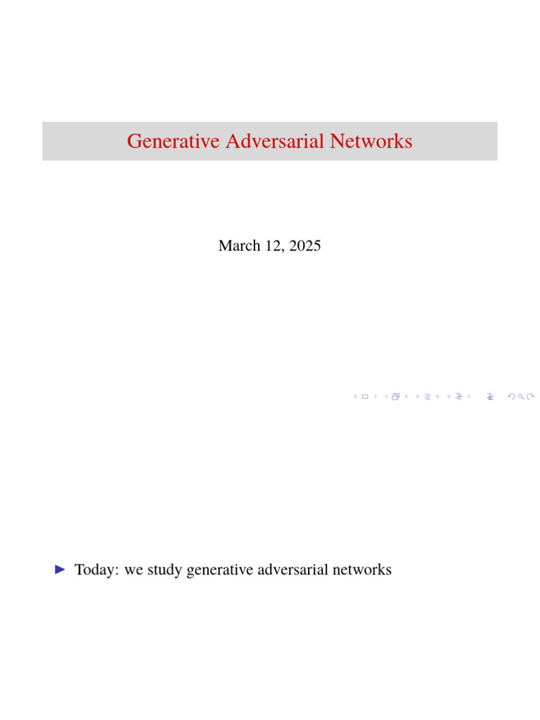 Generative Adversarial Networks | PDF | Computing | Algorithms