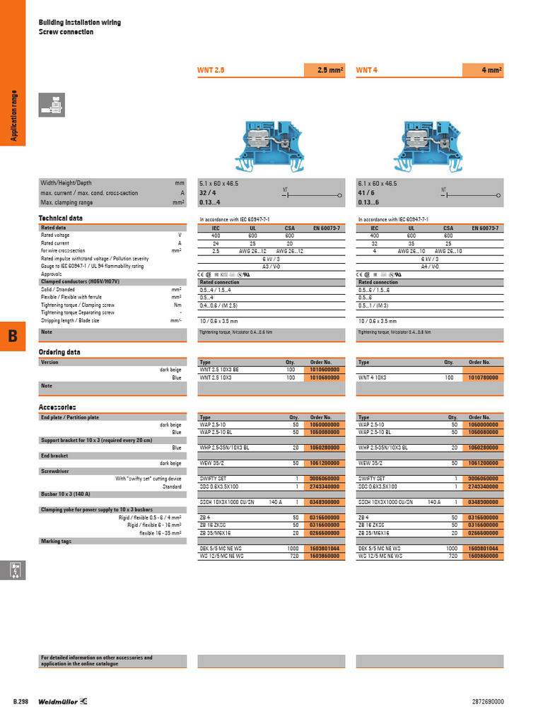 Catalogue Page | PDF | Electrical Wiring | Manufactured Goods
