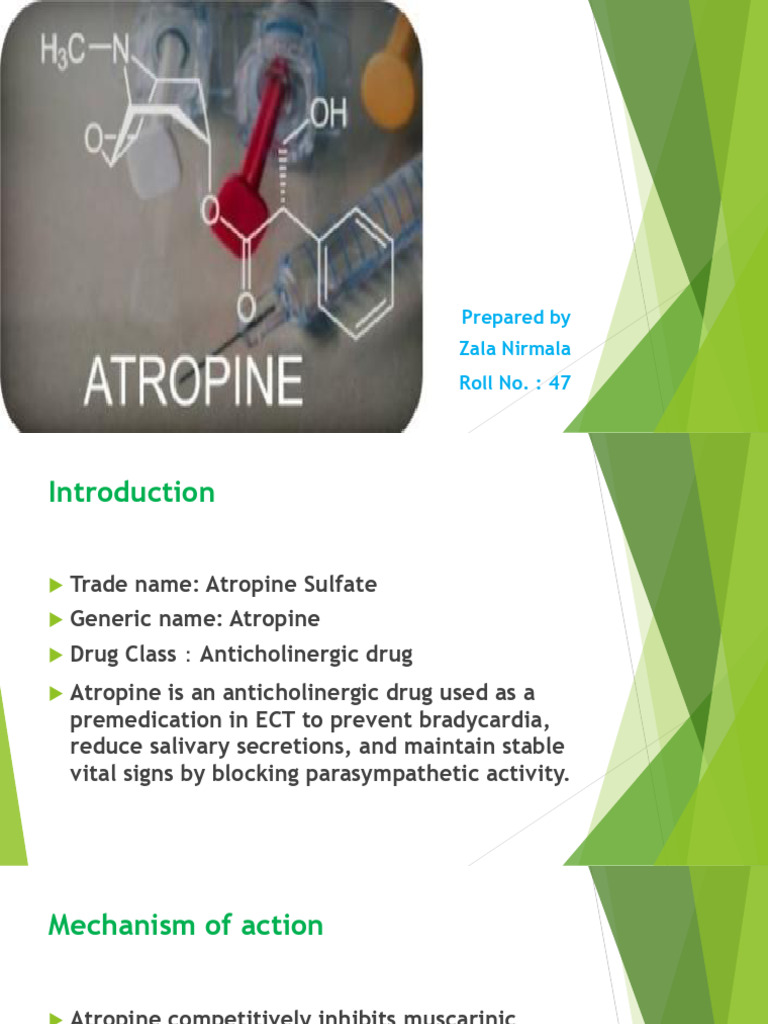 Atropine | PDF