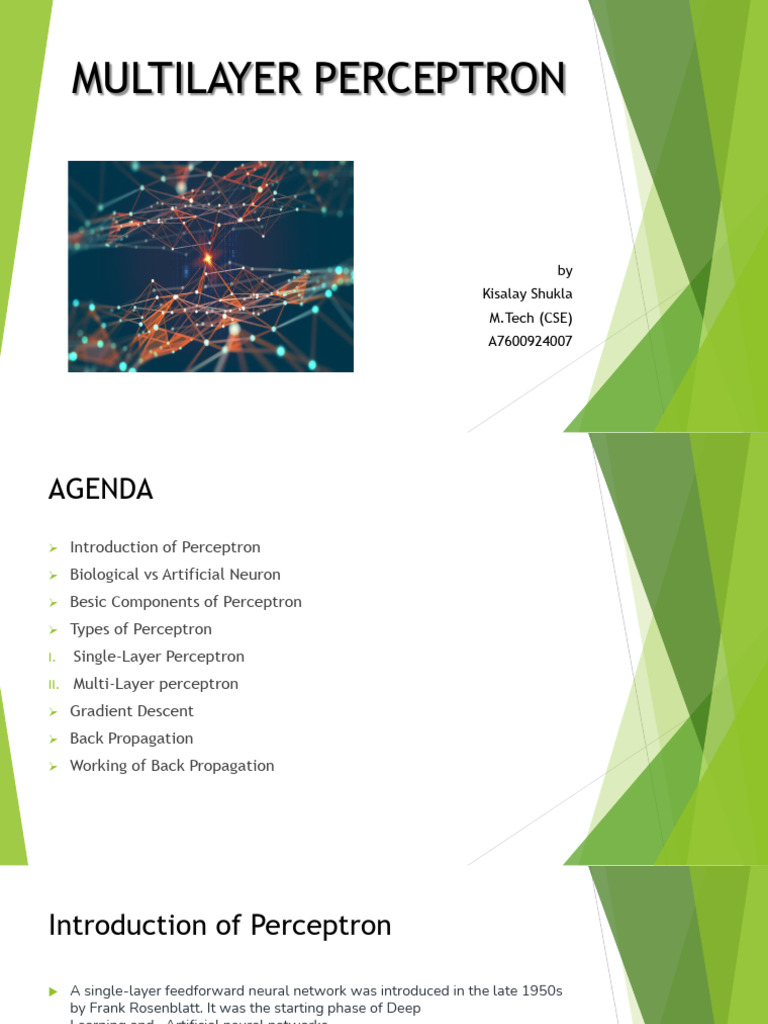 Multilayer Perceptronpdf-1-11 | PDF | Theoretical Computer Science ...