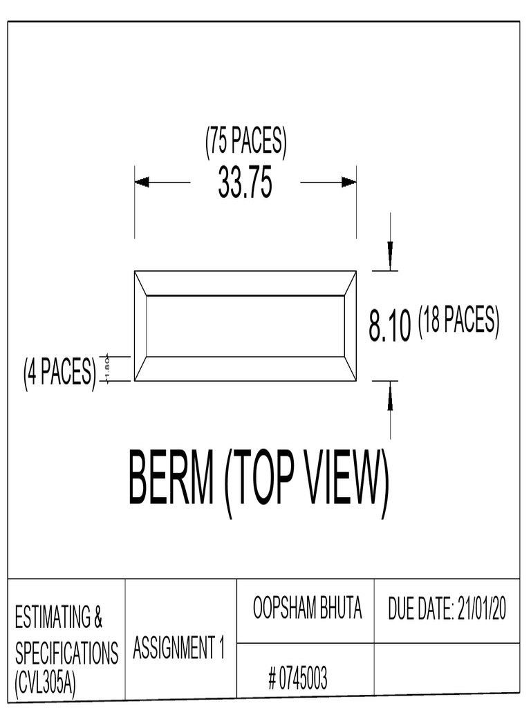 Berm Top | PDF
