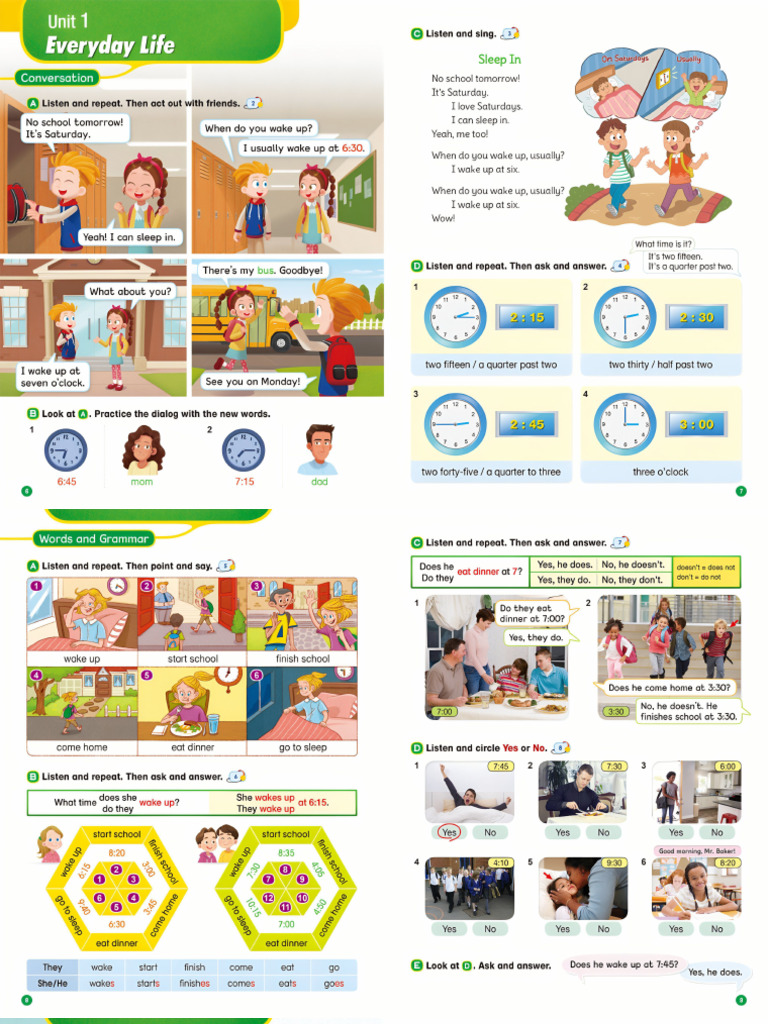 Lesson - 1 Everyday Life | PDF