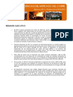 INFORME TENDENCIAS DEL MERCADO DEL COBRE 2012-2013