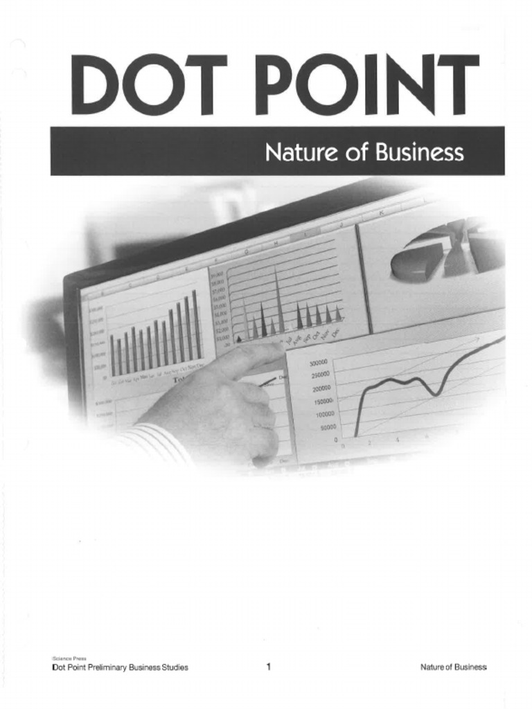 Dot Point Topic 1 Nature of Business | PDF