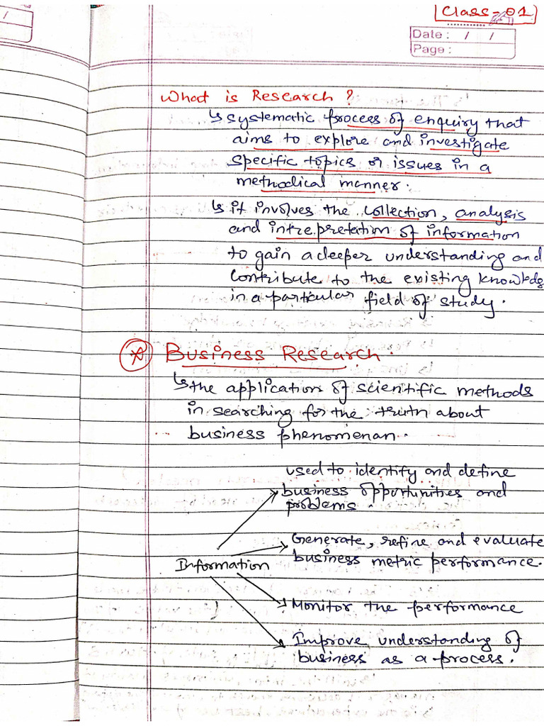 BRM Notes | PDF