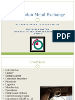 London Metal Exchange Presentation