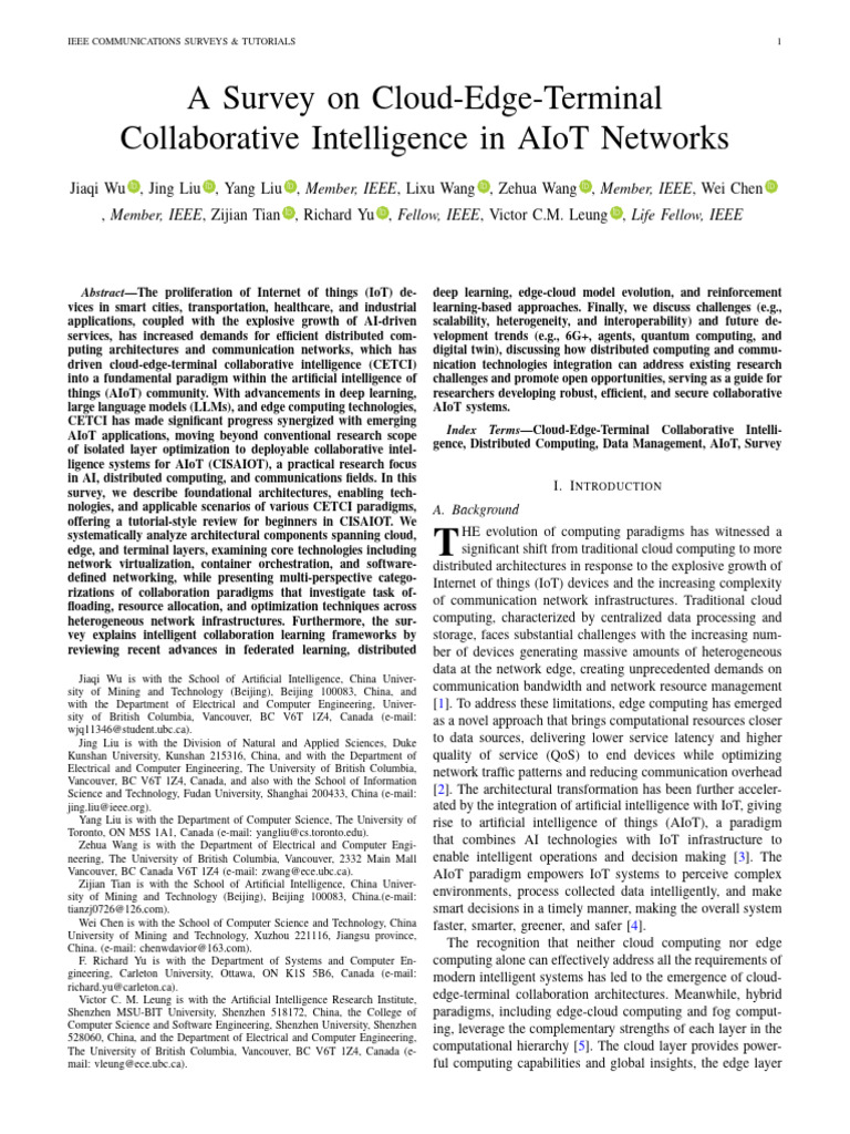 Paper 2 | PDF | Computer Network | Internet Of Things