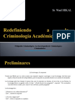 Criminología Académica