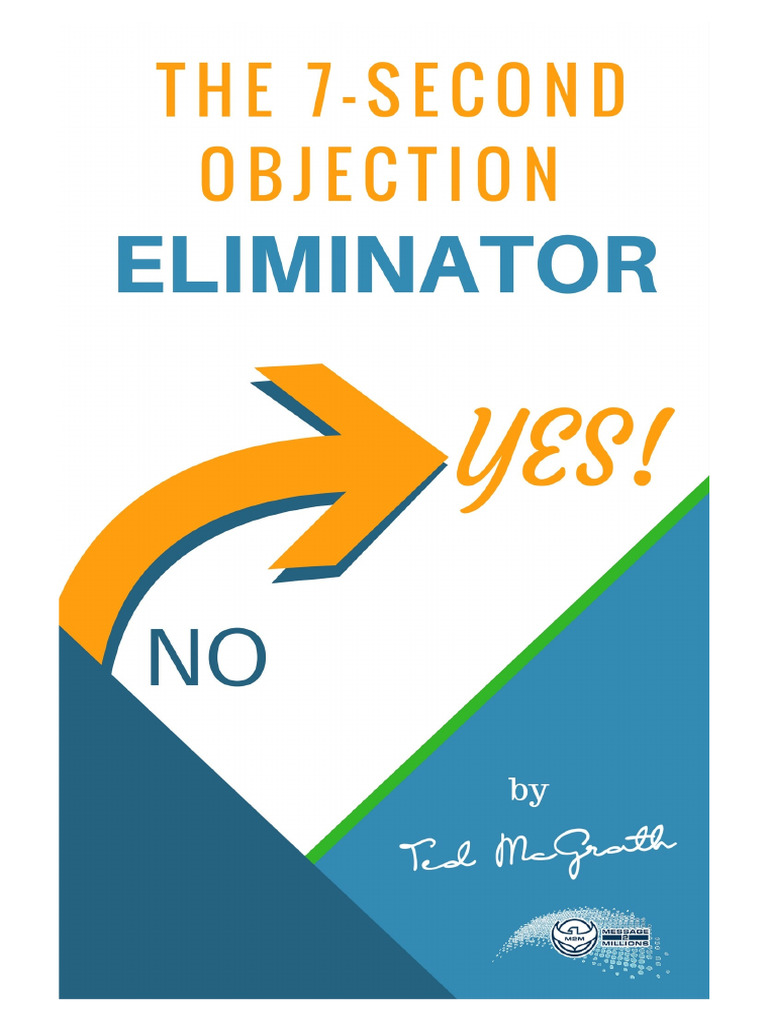 7 Second Objection Eliminator | PDF | Thought
