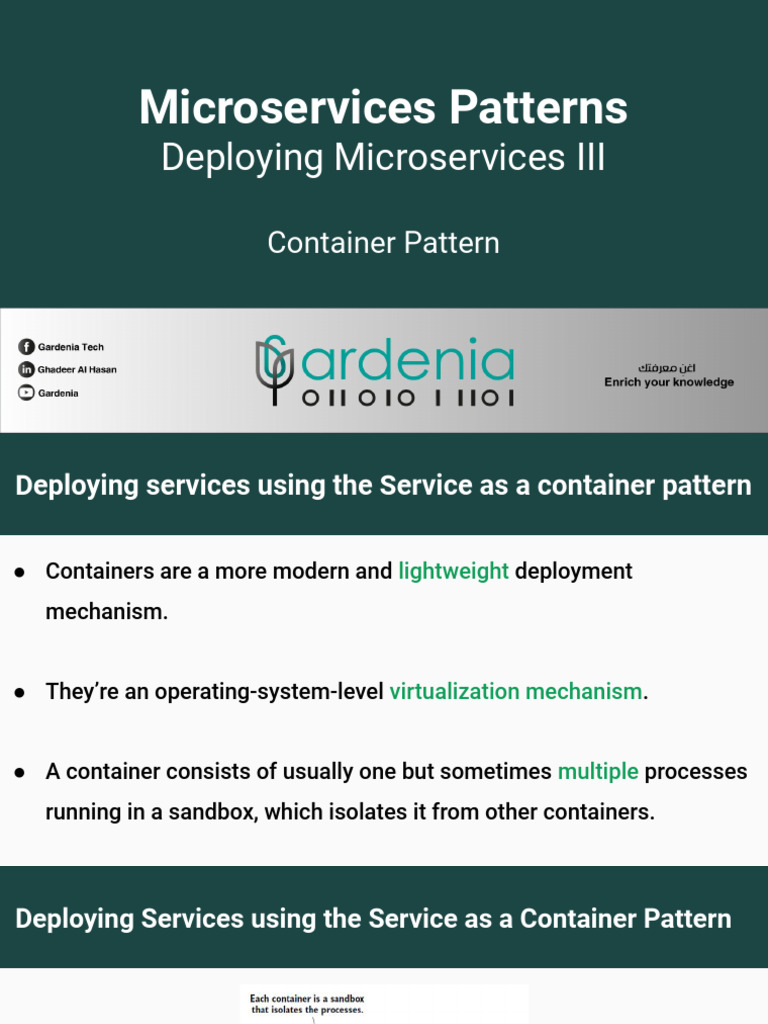 MS - Deploying Microservices III | PDF | Information Technology ...