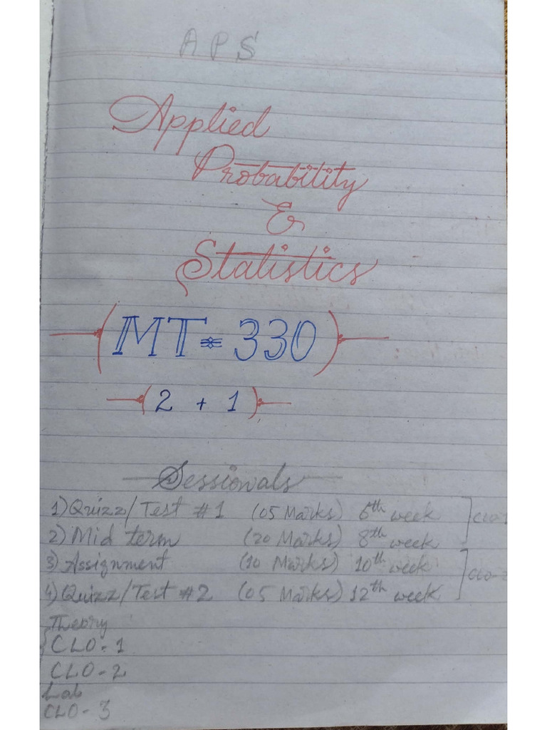 APS Till Mids Notes | PDF