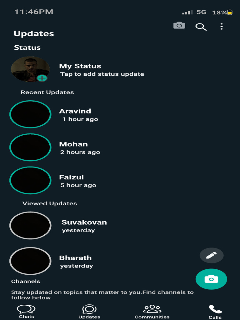Whatsapp Status Page | PDF