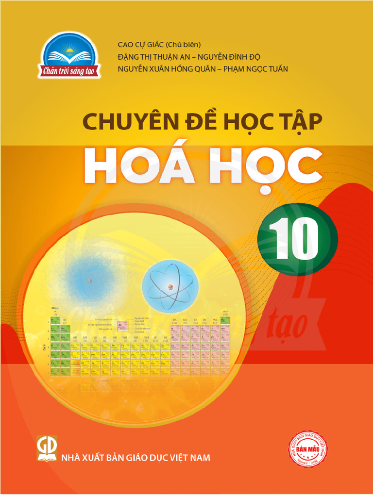 Chantroisangtao Hoa Hoc 10 CDHT | PDF