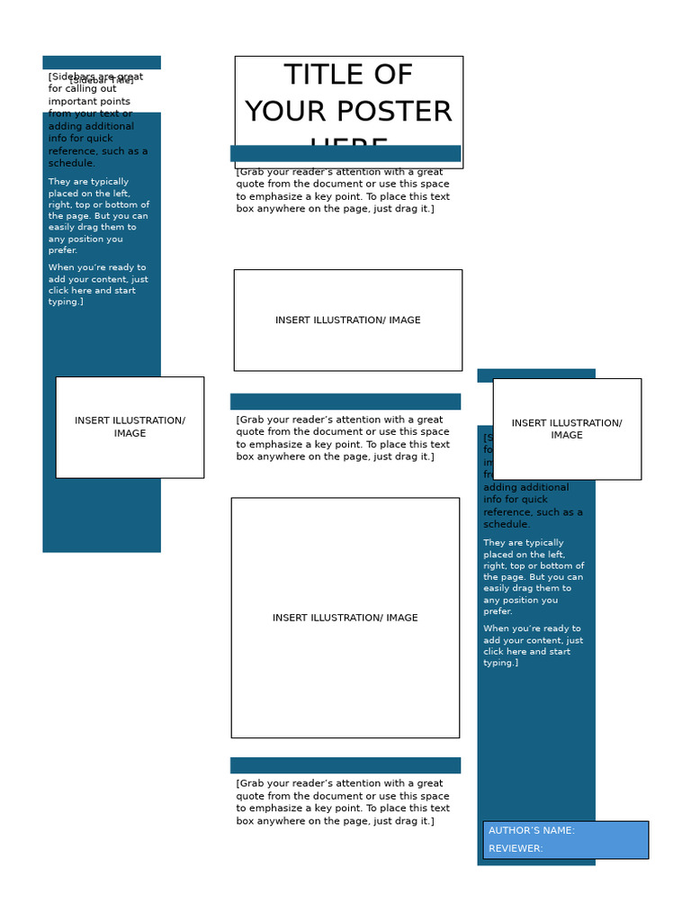 Literary Text Poster Template | PDF | Writing | Written Communication