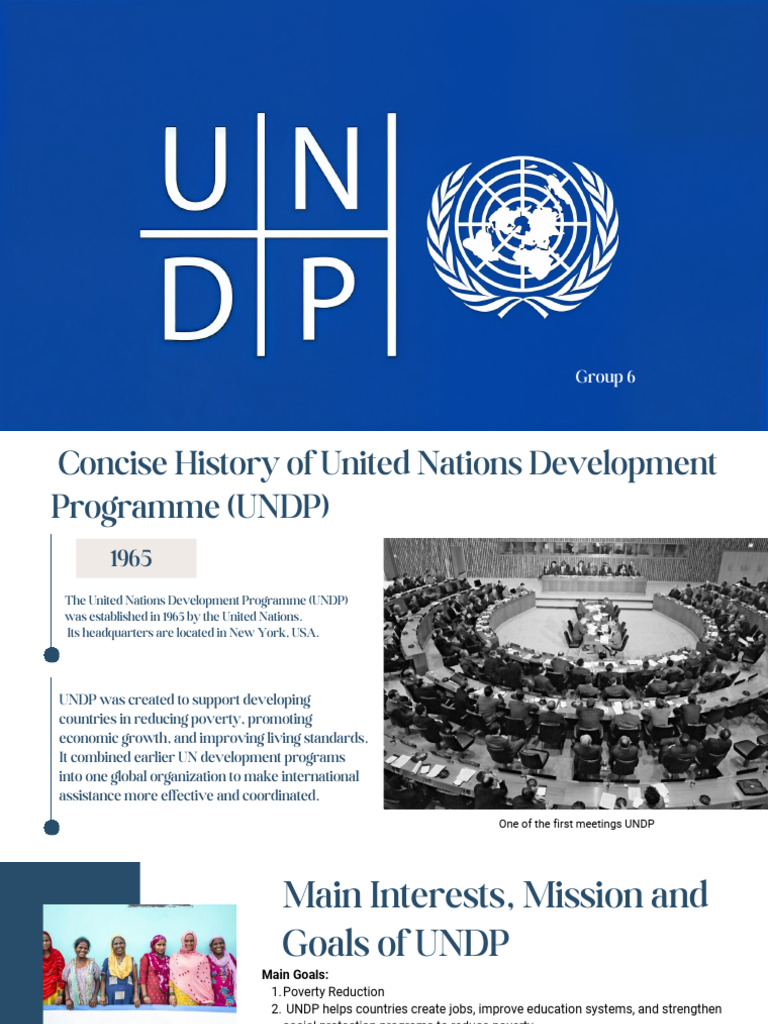 United Nations Development Programme-1 | PDF | United Nations ...